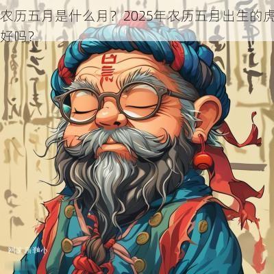 农历五月是什么月？2025年农历五月出生的虎好吗？
