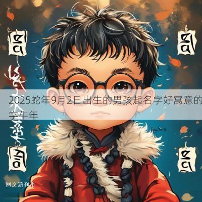 2025蛇年9月2日出生的男孩起名字好寓意的字蛇年 2025蛇年9月2日出生的男孩起名字好寓意的字蛇年