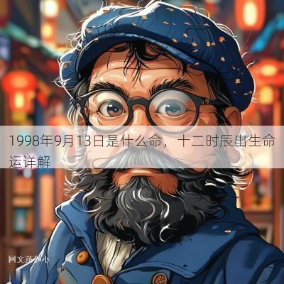 1998年9月13日是什么命，十二时辰出生命运详解