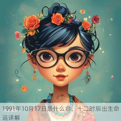 1991年10月17日是什么命，十二时辰出生命运详解