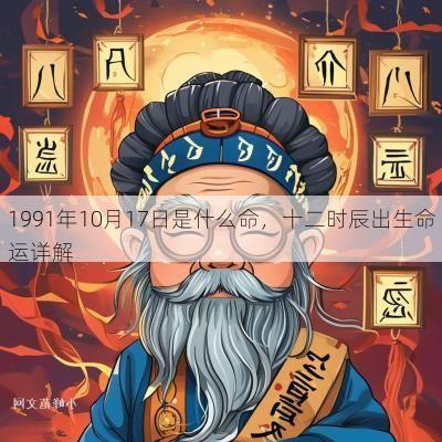 1991年10月17日是什么命，十二时辰出生命运详解