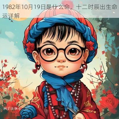 1982年10月19日是什么命，十二时辰出生命运详解