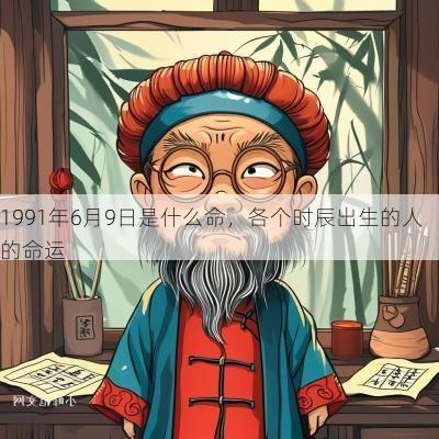 1991年6月9日是什么命，各个时辰出生的人的命运