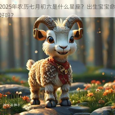 2025年农历七月初六是什么星座？出生宝宝命好吗？