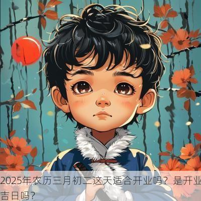 2025年农历三月初二这天适合开业吗？是开业吉日吗？