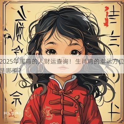 2025年属鸡的人财运查询！生肖鸡的幸运方位是哪里？