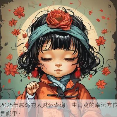 2025年属鸡的人财运查询！生肖鸡的幸运方位是哪里？