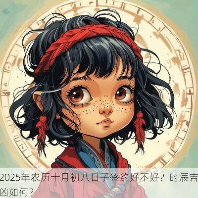 2025年农历十月初八日子签约好不好？时辰吉凶如何？