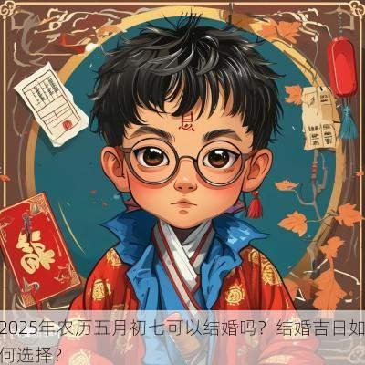 2025年农历五月初七可以结婚吗？结婚吉日如何选择？