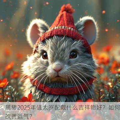 属猪2025年值太岁配戴什么吉祥物好？如何改善运气？