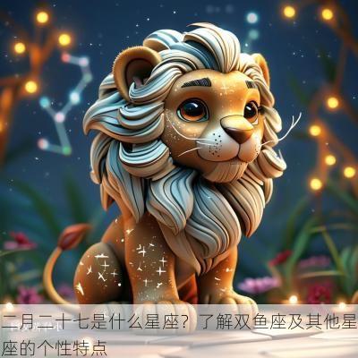 二月二十七是什么星座?了解双鱼座及其他星座的个性特点 二月二十七是什么星座?了解双鱼座及其他星座的个性特点