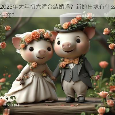 2025年大年初六适合结婚吗？新娘出嫁有什么讲究？
