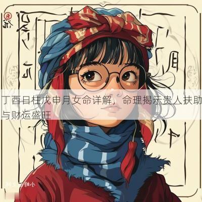丁酉日柱戊申月女命详解，命理揭示贵人扶助与财运盛旺