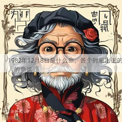 1982年12月8日是什么命，各个时辰出生的人的命运