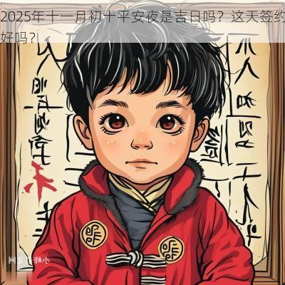 2025年十一月初十平安夜是吉日吗？这天签约好吗？