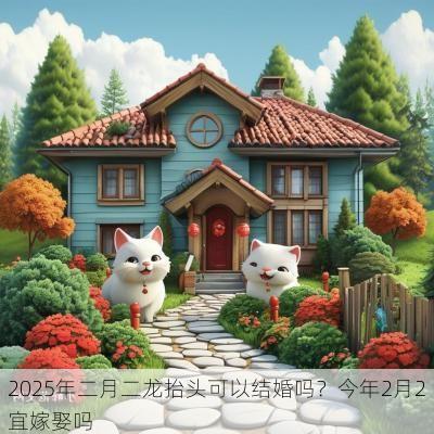2025年二月二龙抬头可以结婚吗？今年2月2宜嫁娶吗
