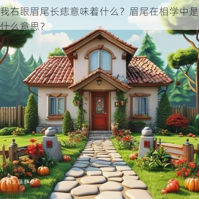 我右眼眉尾长痣意味着什么?眉尾在相学中是什么意思? 我右眼眉尾长痣意味着什么?眉尾在相学中是什么意思?
