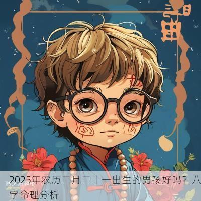 2025年农历二月二十一出生的男孩好吗？八字命理分析