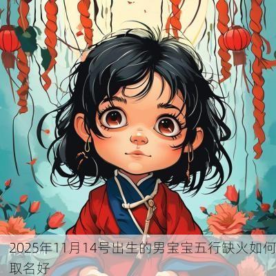 2025年11月14号出生的男宝宝五行缺火如何取名好
