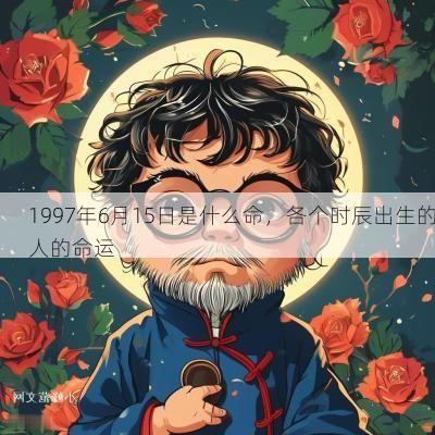 1997年6月15日是什么命，各个时辰出生的人的命运