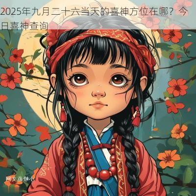 2025年九月二十六当天的喜神方位在哪？今日喜神查询
