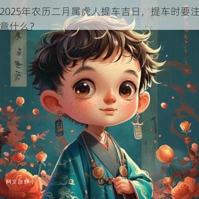 2025年农历二月属虎人提车吉日，提车时要注意什么？
