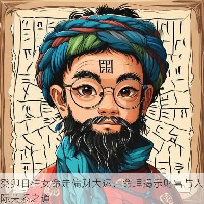 癸卯日柱女命走偏财大运，命理揭示财富与人际关系之道