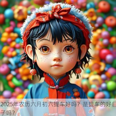 2025年农历六月初六提车好吗？是提车的好日子吗？