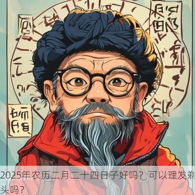 2025年农历二月二十四日子好吗？可以理发剃头吗？