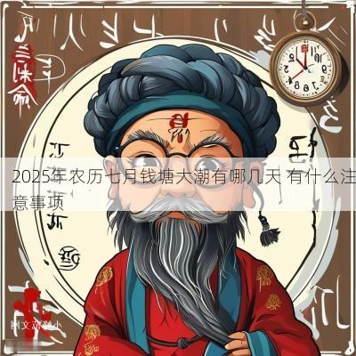 2025年农历七月钱塘大潮有哪几天 有什么注意事项