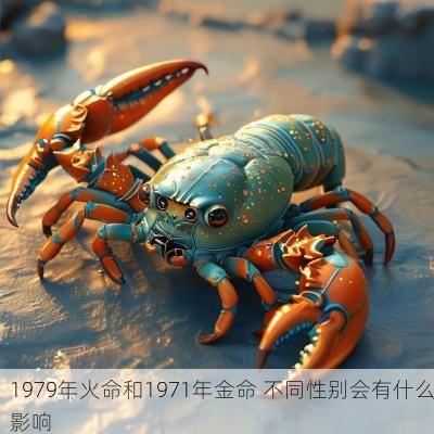 1979年火命和1971年金命 不同性别会有什么影响