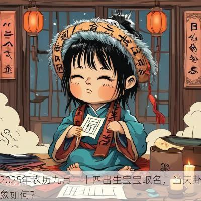 2025年农历九月二十四出生宝宝取名，当天卦象如何？