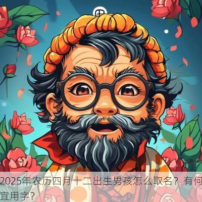 2025年农历四月十二出生男孩怎么取名?有何宜用字? 2025年农历四月十二出生男孩怎么取名?有何宜用字?
