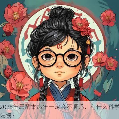 2025年属鼠本命年一定会不顺吗，有什么科学依据？