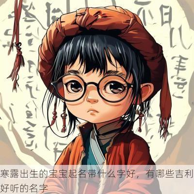 寒露出生的宝宝起名带什么字好，有哪些吉利好听的名字