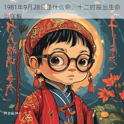 1981年9月28日是什么命，十二时辰出生命运详解