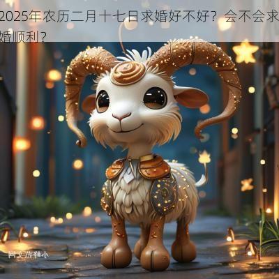 2025年农历二月十七日求婚好不好？会不会求婚顺利？