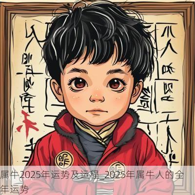 属牛2025年运势及运程_2025年属牛人的全年运势