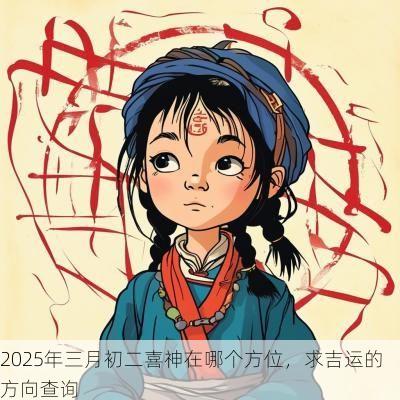 2025年三月初二喜神在哪个方位，求吉运的方向查询