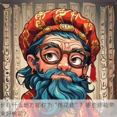 长在什么地方痣称为“桃花痣”？哪些痣能带来好桃花？