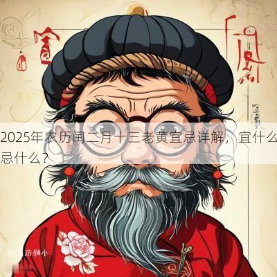2025年农历闰二月十三老黄宜忌详解，宜什么忌什么？