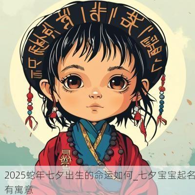 2025蛇年七夕出生的命运如何_七夕宝宝起名有寓意