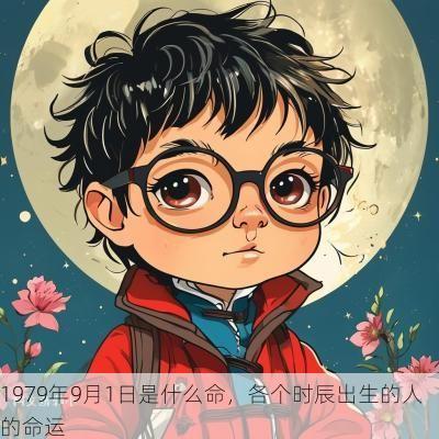 1979年9月1日是什么命，各个时辰出生的人的命运