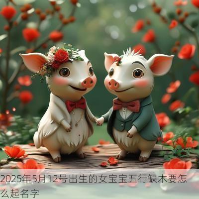 2025年5月12号出生的女宝宝五行缺木要怎么起名字