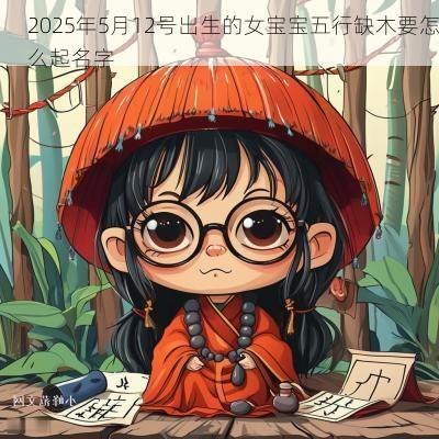 2025年5月12号出生的女宝宝五行缺木要怎么起名字