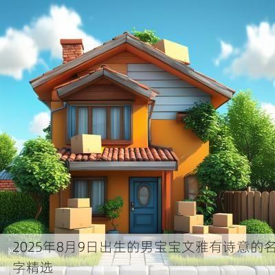 2025年8月9日出生的男宝宝文雅有诗意的名字精选