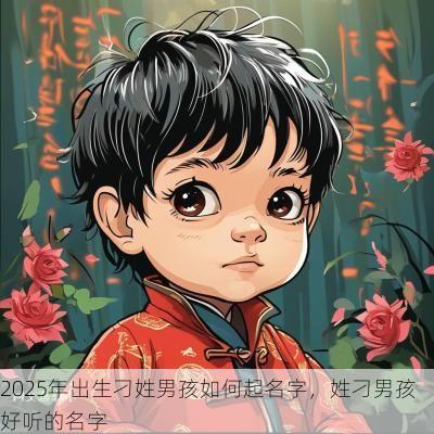 2025年出生刁姓男孩如何起名字，姓刁男孩好听的名字