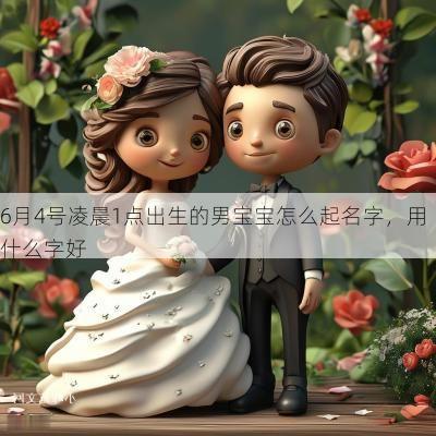 6月4号凌晨1点出生的男宝宝怎么起名字，用什么字好