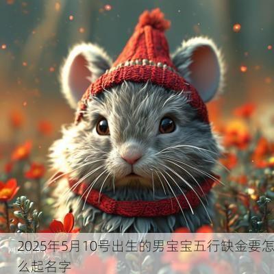 2025年5月10号出生的男宝宝五行缺金要怎么起名字