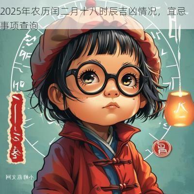 2025年农历闰二月十八时辰吉凶情况，宜忌事项查询